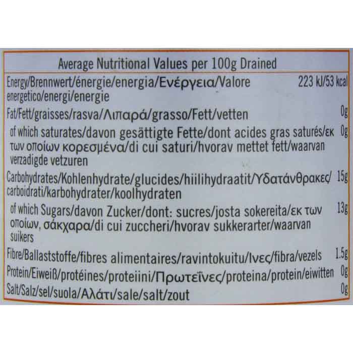 Biona - Mango Chunks in Juice, 400g - Back