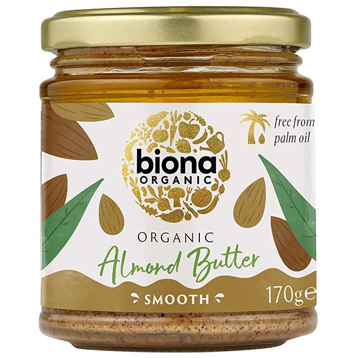 Biona - Organic Almond Butter Smooth, 170g.