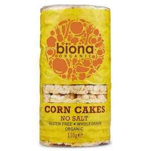 Biona - Organic Corn Cakes No Salt, 110g | Multiple Sizes
