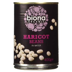 Biona - Organic Haricot Beans, 400g | Multiple Options