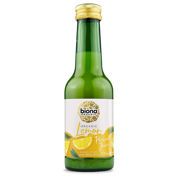 Biona - Organic Lemon Pressed Juice, 200ml