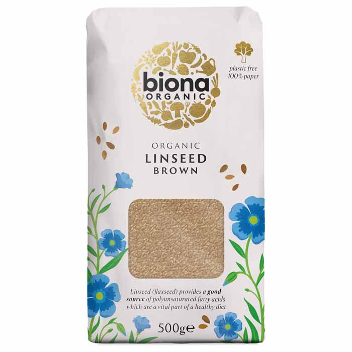 Biona - Organic Linseed Brown, 500g