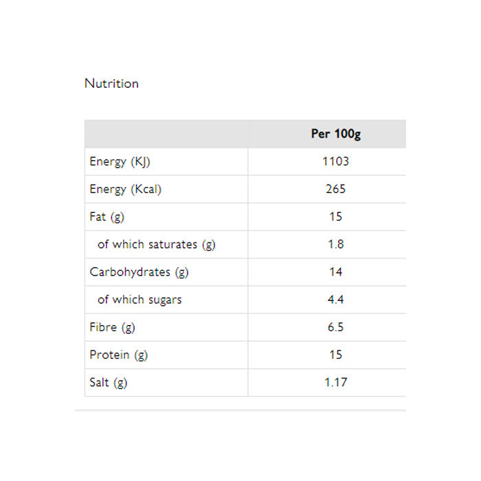 Biona - Organic Quinoa & Broad Bean Burgers, 150g - back