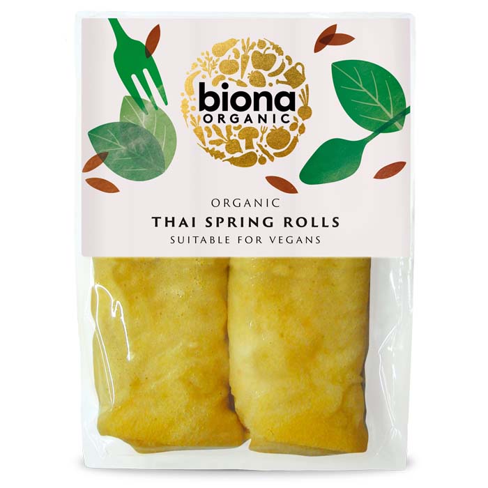 Biona - Organic Thai Spring Rolls, 225g