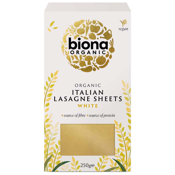 Biona - Organic White Lasagne Sheets, 250g