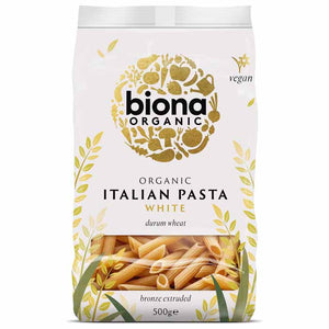 Biona - Organic White Penne Pasta, 500g