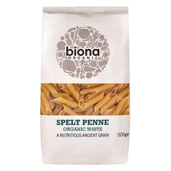 Biona - Organic White Spelt Pasta - Penne, 500g