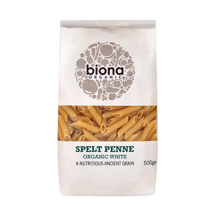 Biona - Organic Wholegrain Spelt Pasta Penne, 500g