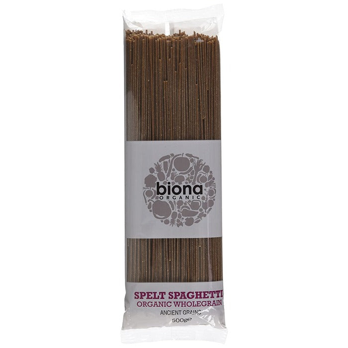 Biona - Organic Wholegrain Spelt Pasta Spaghetti, 500g