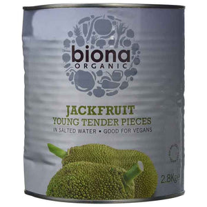 Biona - Organic Young Jackfruit in Salted Water, 2.8kg