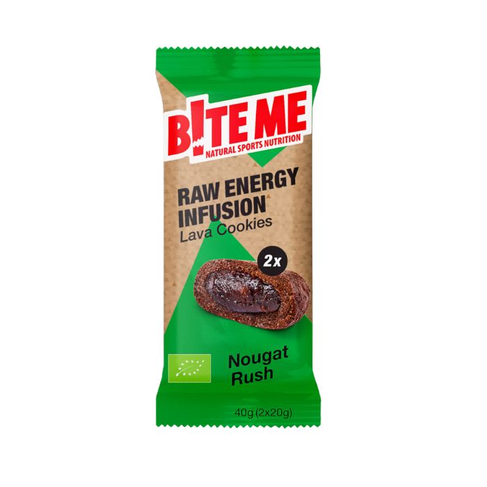 BiteMe - Lava Cookie 2x20g | Nougat Rush - 1 Pack