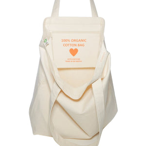 Bo Weevil - Organic Canvas Shopper Bag, Natural White