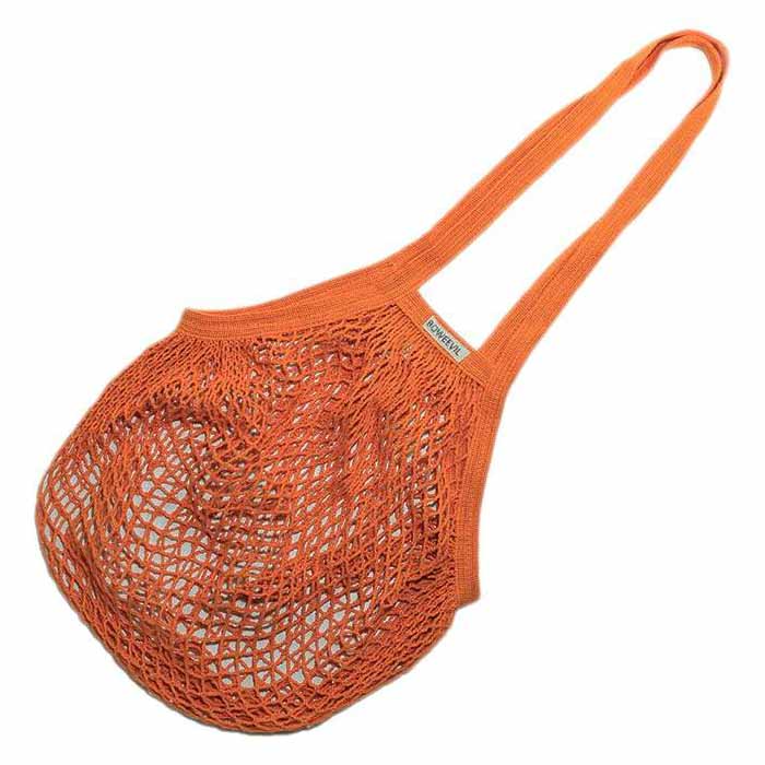 Bo Weevil - Organic Granny String Bags - Long Handle - Orange
