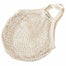 Bo Weevil - Organic Granny String Bags - Short Handle - Natural White