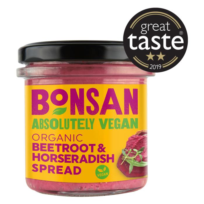 Bonsan - Organic Beetroot Horseradish Spread, 130g