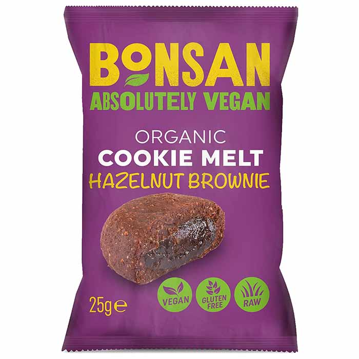 Bonsan - Organic Cookie Melt - Hazelnut Brownie (1-Pack), 25g