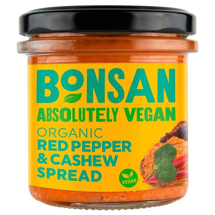Bonsan - Organic Red Pepper & Cashew Spread, 130g