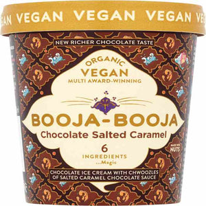 Booja Booja - Chocolate Salted Caramel Vegan Ice Cream | Multiple Sizes