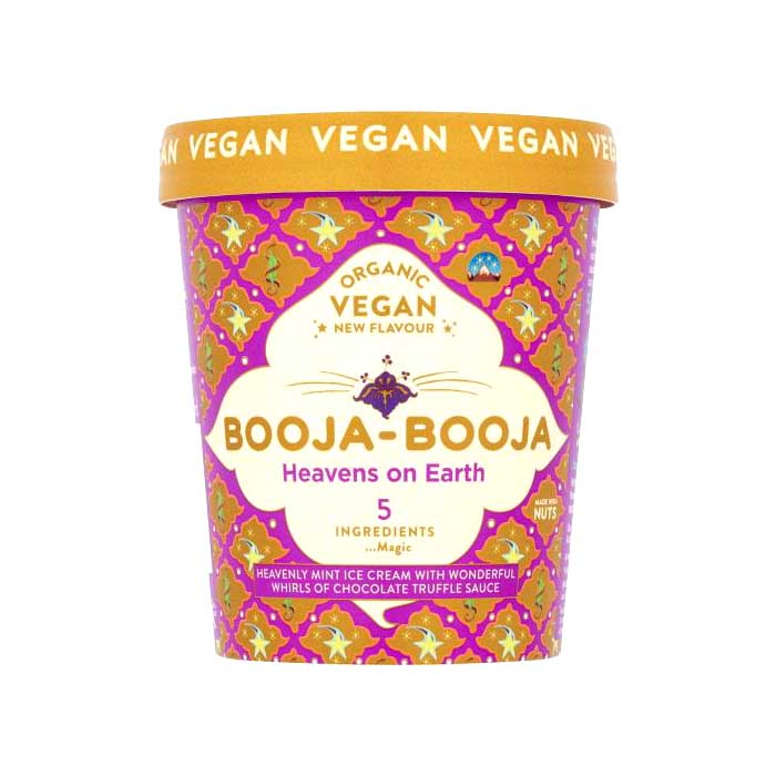 Booja Booja - Mint Chocolate Truffle Vegan Ice Cream, 500ml - back