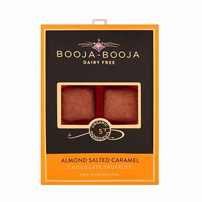 Booja Booja - Organic Almond Salted Caramel Chocolate Truffles, 69g
