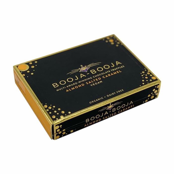 BBooja Booja - Organic Almond Salted Caramel Chocolate Truffles, 94g