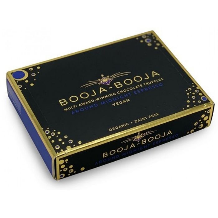 Booja Booja - Organic Around Midnight Espresso Chocolate Truffles, 92g - front