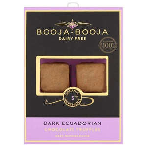 Booja Booja - Organic Dark Ecuadorian Chocolate Truffles, 69g