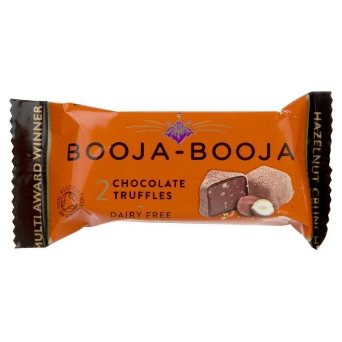 Booja Booja Company - Organic Hazelnut Crunch Chocolate Truffles, 2pack