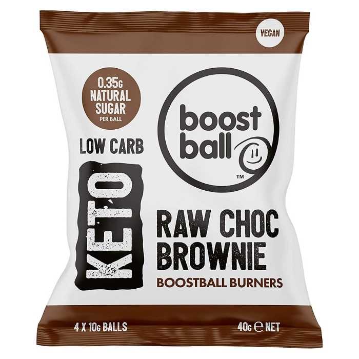Boostball - Keto Boostball Burner Bites Raw Choc Brownie
