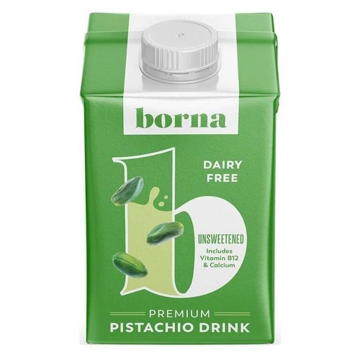Borna Foods - Premium Pistachio Unsweetened Drink, 500ml - front