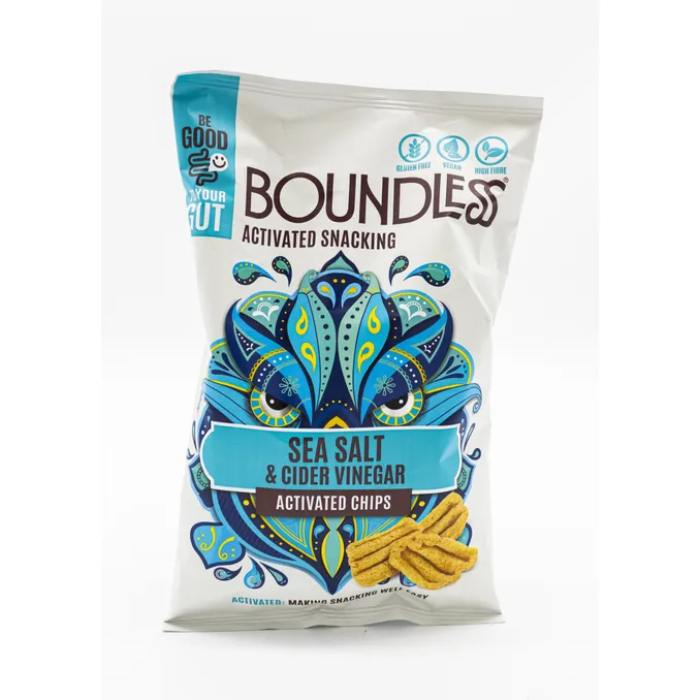 Boundless Activate Snacking - Activated Chips Sea Salt & Cider Vinegar 80g