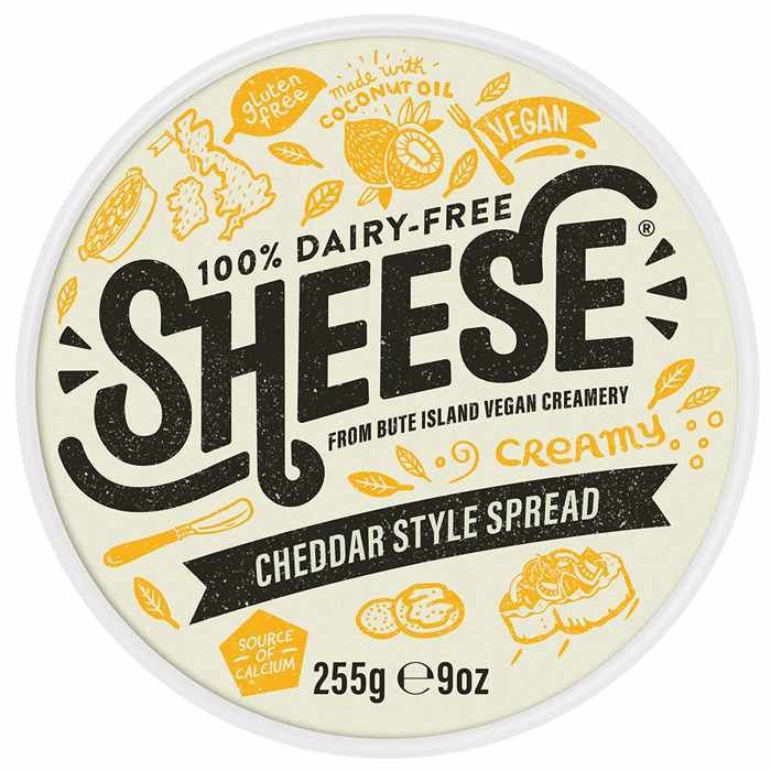 Bute Island - ﻿Cheddar Style Spread Creamy Sheese, 255g