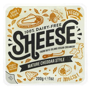 Bute Island - Cheddar Style Sheese Blocks, 200g | Multiple Flavours