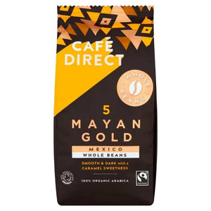 Cafédirect - Mayan Gold Whole Bean Coffee (Fairtrade), 227g
