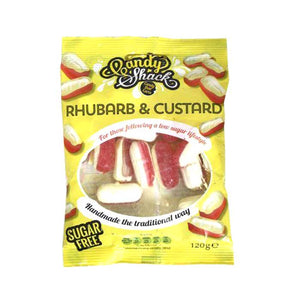 Candy Shack - Sugar-Free Rhubarb & Custard, 120g