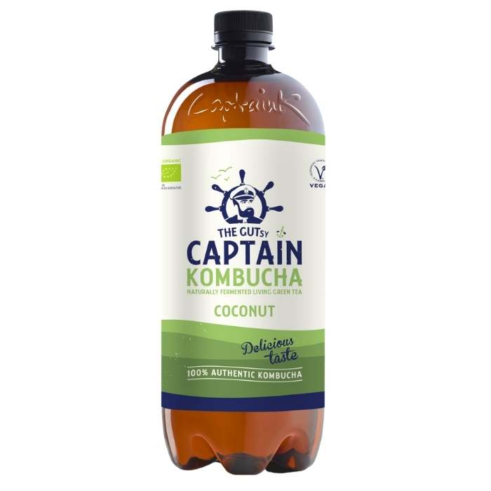 Captain Kombucha - Organic Kombucha | Multiple Flavours - PlantX UK