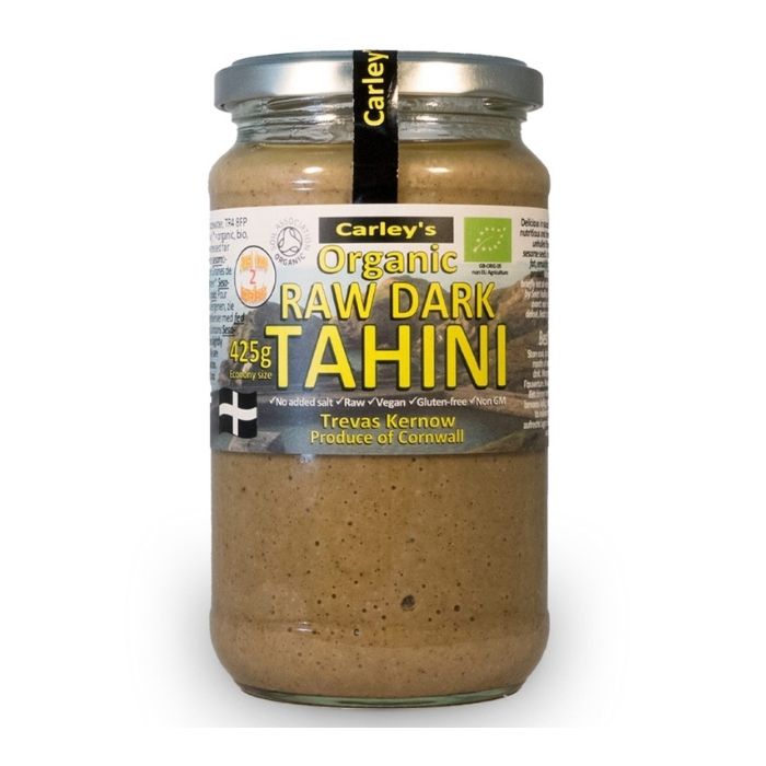 Carley's - Organic Raw Dark Tahini, 425g - front