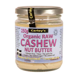 Carley's - Organic Raw Cashew Nut Butter, 250g