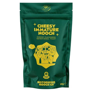 Notorious Nooch Co. - Cheesy Flavoured Nutritional Yeast, 80g | Assorted Flavours