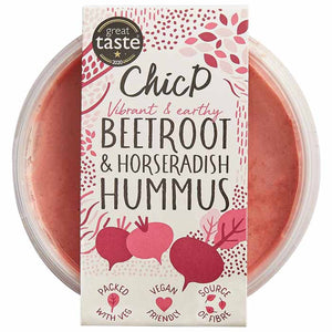 ChicP - Beetroot & Horseradish Hummus, 170g