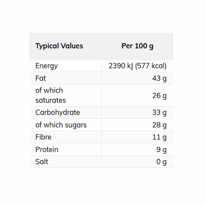 Chocolate And Love - Organic - Rich Dark 71% Dark Chocolate, 80g  Pack of 14 - back