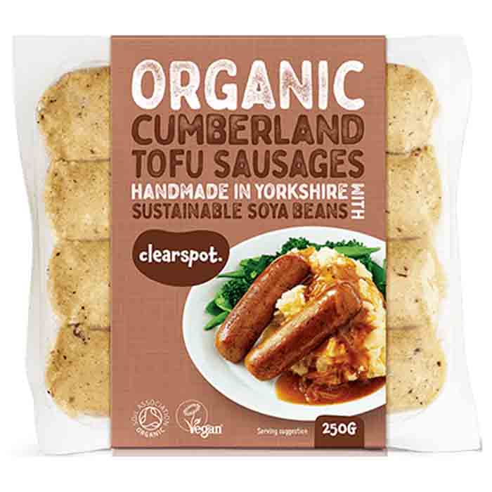 Clearspot - Organic Cumberland Sausage, 250g
