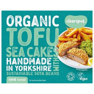 Clearspot Tofu - Organic Tofu Sea Cakes, 190g