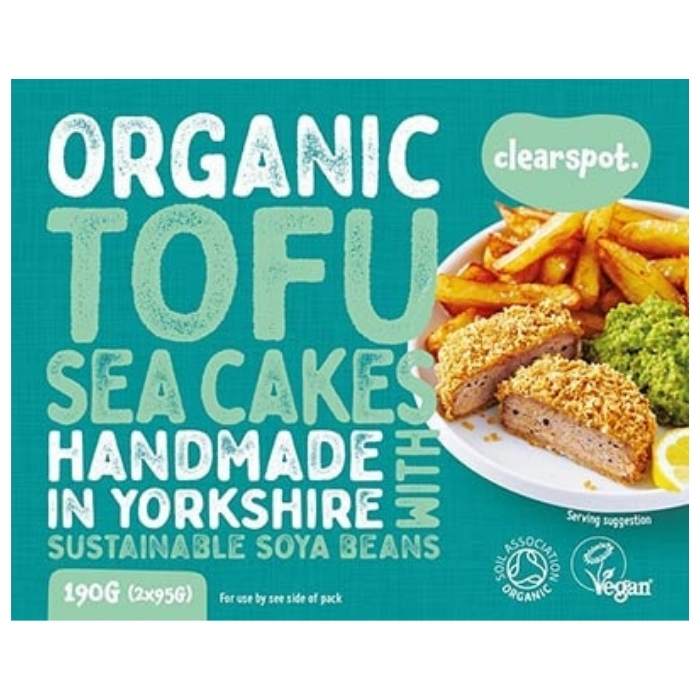 Clearspot Tofu - Organic Tofu Sea Cakes, 190g - front