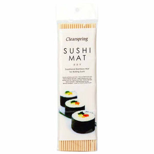 Clearspring - Bamboo Sushi Mat, 1 Piece | Pack of 10