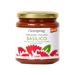 Clearspring - Demeter Organic Italian Basilico Pasta Sauce, 300g