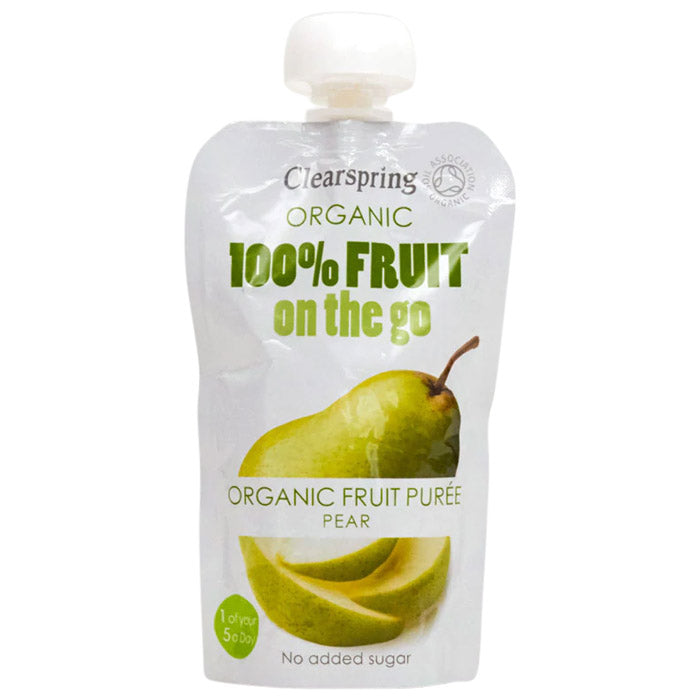 Clearspring - Organic 100% Fruit on the Go - Pear, 120g 