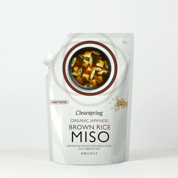 Clearspring - Organic Brown Rice Miso, 300g pouch