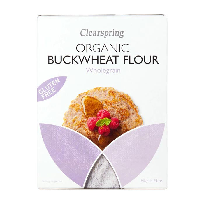 Clearspring - Organic Gluten-Free Whole Buckwheat Flour, 375g