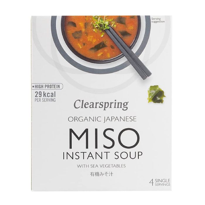 Clearspring - Organic Instant Miso Soup with Sea Vegetables 4*10g